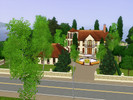 Sims 3 — Austrian Estate by patar111 — This 5 bed room four bath is on a gorgeous lot. It is inspired by Austrian design.