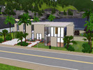 Sims 3 — Modern Paradise by pinkloverxo — 6 bedrooms, 6 bathrooms, 1 office, 1 gym, indoor pool, beautiful backyard.