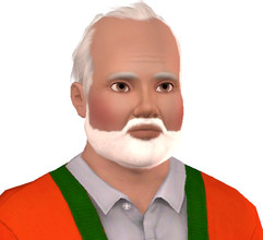 Sims 3 — Santa Claus by 333maddie333 — Meet Santa Claus my first sim I ever uploaded so please comment and download if