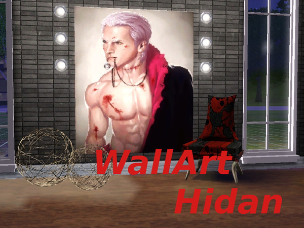 Sims 3 — Hidan by speedcat — so i finally got it ... my first painting in sims 3 pack ... hehe... hope you enjoy ... the