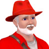Sims 3 — Santa Clause by Foxi_ivey — here comes sim clause, here comes sim clause, right through the sims launcher!