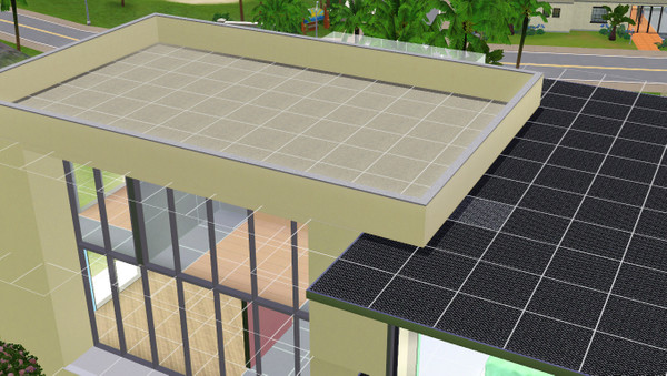 Sims 3 — MJ-Halfwall by funymarkus — I missed the halfwall in Sims 3, so i decided to make my own one. ;-) This is an