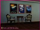 Sims 3 —  Three Wyland Paintings by ncldanielle6 — A set of three paintings from one of my favorite artists, Wyland! Left