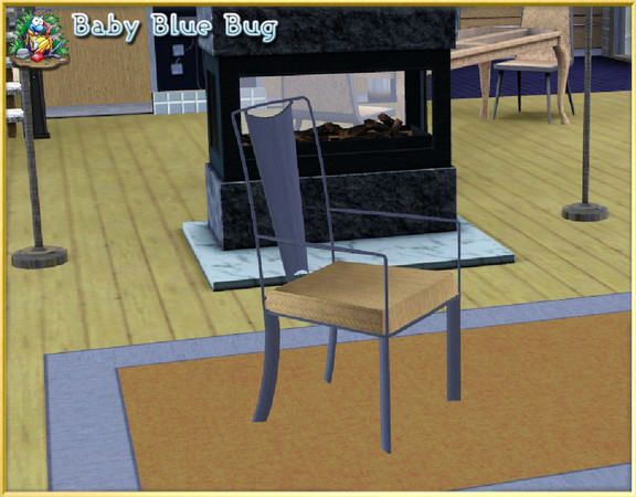 Sims 3 — bbb Manhattan Dining Chair by babybluebug — bbb Manhattan Dining Chair created by babybluebug