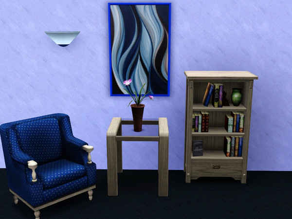 Sims 3 — Shades of Blue Artwork 2 by kattmc3 — Shades of Blue Artwork 