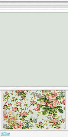 Sims 2 — Bastide Wall Collection - #03 by paintedladysims — 3 of 12 wall designs in the collection.