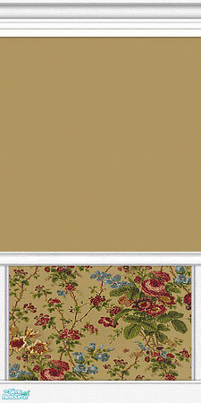 Sims 2 — Bastide Wall Collection - #11 by paintedladysims — 11 of 12 wall designs in the collection.