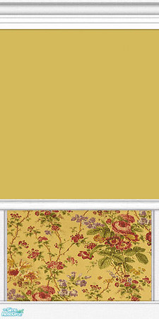 Sims 2 — Bastide Wall Collection - #09 by paintedladysims — 9 of 12 wall designs in the collection.