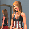 Sims 3 — Stars and Strips Rocker Outfit - Female by drobster67 — DRobster Stars and Strips Rocker Outfit for female young
