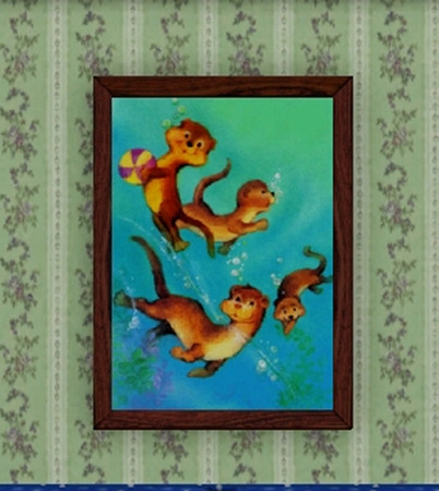 Sims 3 — Frisky Otters by CinderSim — A CinderSim Creation
