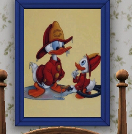 Sims 3 — Chief Donald Duck by CinderSim — A CinderSim Creation