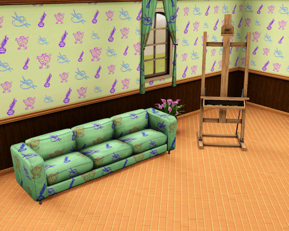 Sims 3 — RCS art by tit_ferr — Calligraphic letters RCS