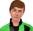 Sims 3 — Ben Tennyson by vangel4e — He used the Omnitrix to turn into a Sim...Ben Tennyson... P.S. He doesn't wear the