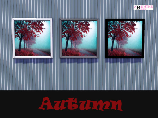 Sims 3 — Autumn by AbsintheBess — A photograph which I had re textured to look better in game. Hope you enjoy!