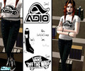 Sims 2 — Adio. Vans. Emily The Strange Outfit -  by Physia by Physia — Yeah ;D I tried to make an special outfit ^-^ hope