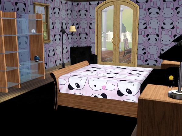 Sims 3 — bunny-panda by anahirocio — bunny-panda