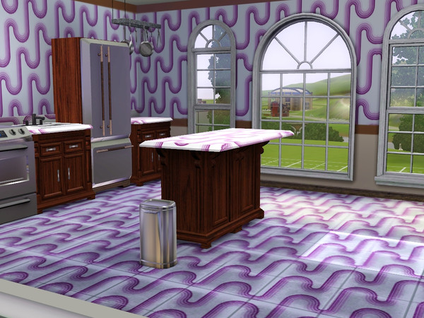 Sims 3 — retro lines by anahirocio — retro lines