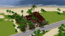 Sims 3 — Beach house by mesafour — Nice roomy home. 7 bedrooms, 5 baths, two car garage. two family rooms and a nice