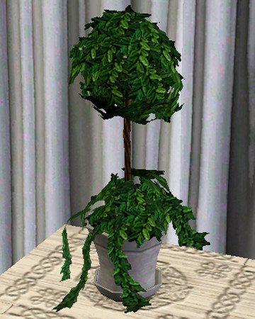 Sims 3 — Big Box Tree Topiary by tine93 — Bigger as the first one