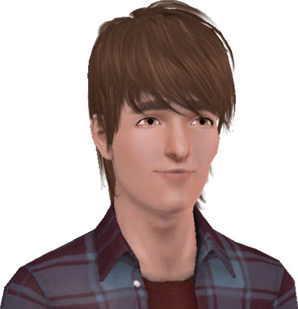 Sims 3 — Michael by JohnnyDeppLuva — Michael is a teenage geek looking for Love. He loves reading books and playing chess