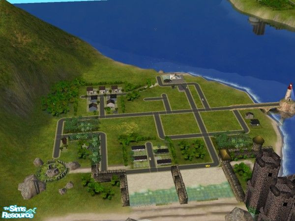 Sims 2 — Mumbles by Hazy13 — Your welcome to explore this little Isle and it could become a hideaway,getaway,