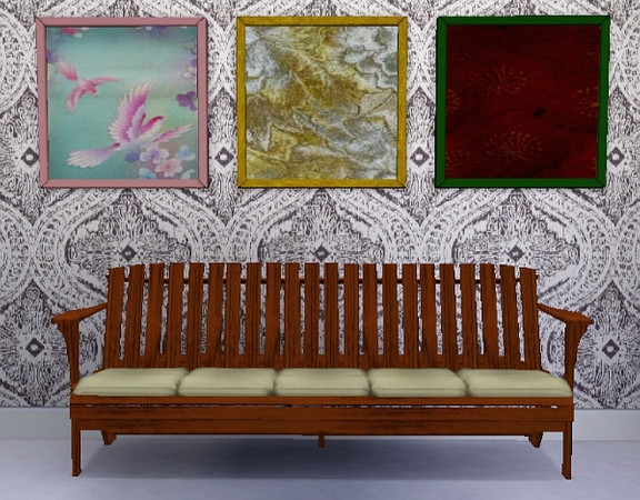 Sims 3 — AsianInspiredWallArtIIIjimTNW by TheNinthWave — AsianInspiredWallArtIIIjimTNW