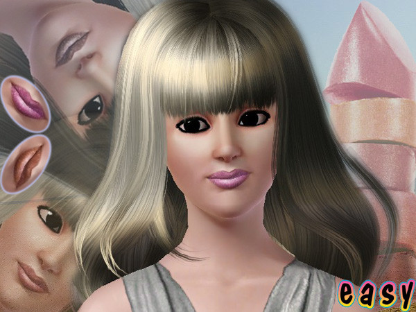 Sims 3 — Wet Lipstick 06 by easysims — Hope that everybody likes it(*^__^*) 