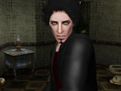 Sims 3 — Lucian Fallow by psychicsocial — Lucian is the great leader of supernatural, or was. Now he and his Queen, Lotus