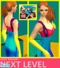 Sims 2 — Ayumi Hamasaki - NEXT LEVEL Dress by Ayusim — This is a recreation of Ayu\'s dress that she wore for her