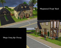Sims 3 — Edge Water Manor by not_that_girl — Cozy 2 bedroom, 2 bathroom, two car garage right on the ocean shore. Forget