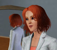 Sims 3 — Mandi Marks by Avalna — Mandi's traits are Bookworm, photographer's Eye, Neat, Flirty and Good. Her lifetime