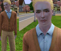 Sims 3 — Carlisle Cullen by ElenaLatina — Male body skin: Peggyzone.com Hair: