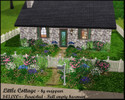 Sims 3 — Little Cottage  by mappam — Full basement added to this little cottage offers 4 additional rooms + full bath for