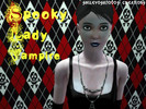Sims 3 — Spooky Lady Vampire by smileyoshi1000 — The Vampire From Sunset Valley! Eats Humans,and Plants beware of