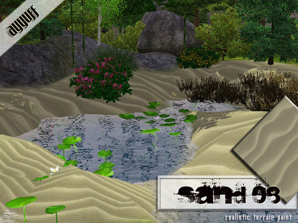 Sims 3 — Sand 08 by ayyuff — terrain paint