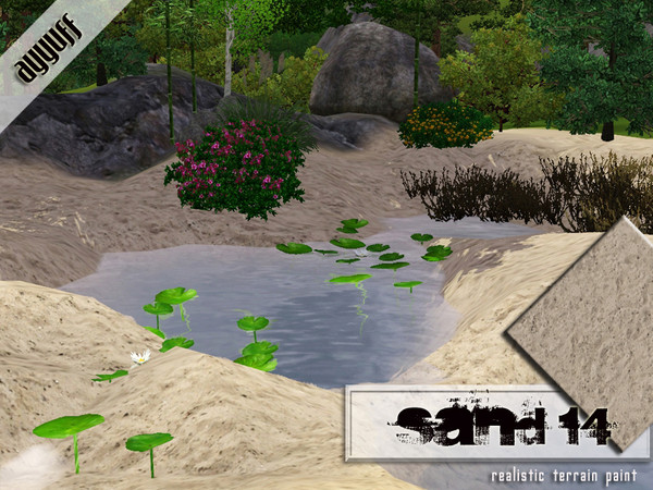 Sims 3 — Sand 14 by ayyuff — terrain paint