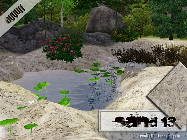 Sims 3 — Sand 13 by ayyuff — terrain paint