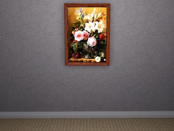Sims 3 — Floral Settings by simatic26 — Floral Painting