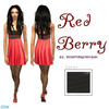 Sims 2 — Dress-Red Berry by ViolettSeptember — The dress is for Adult female. You casn also use it for formal and i hope