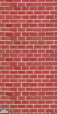 Sims 2 — Brick Wall by emo-blackheart — Made from the finest red clay bricks, this wall will guarantee to withstand