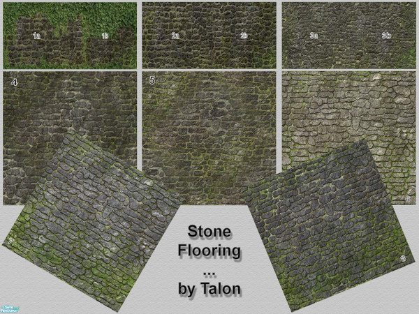 Sims 2 — Stone Flooring by Cerulean Talon — Stone flooring that will enhance your Sims lives. 