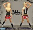 Sims 2 — Abbey Dawn Outfit by dirty_angel_22 — This is an Abbey Dawn by Avril Lavigne inspirated Outfit. i hope you like