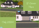 Sims 2 — 12 Grover Place by bettybad16 — Large family home with 3 spacious bedrooms and a huge living room! Enjoy