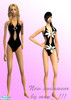 Sims 2 — New swimwear! by milennnn — flower swimwear by me!
