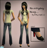 Sims 2 — The everyday thing by dirty_angel_22 — This is an everyday outfit with Jeans and T-shirt, very normal... I hope