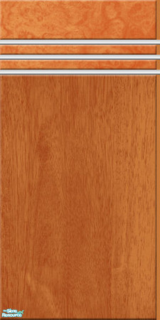 Sims 2 — Studio K Wood 13 - Oriental Ginger by StudioKhagerks — 