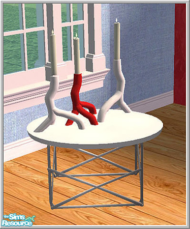 Sims 2 — corall set - B43 Coffeetable Oval Corall by Birgit43 — 