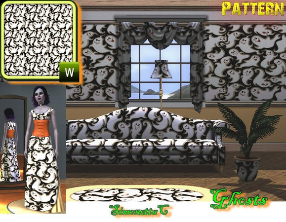 Sims 3 — Ghosts by SimonettaC — A lovely swirl of silly &amp;amp;amp;amp; goofy ghosts for Halloween :)