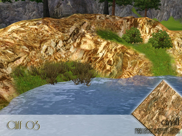 Sims 3 — Cliff 03 by ayyuff — 