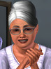 Sims 3 — Miriam Travers by Eastwood — In her youth, Miriam Travers was a quick-witted and stunning young woman. She spent